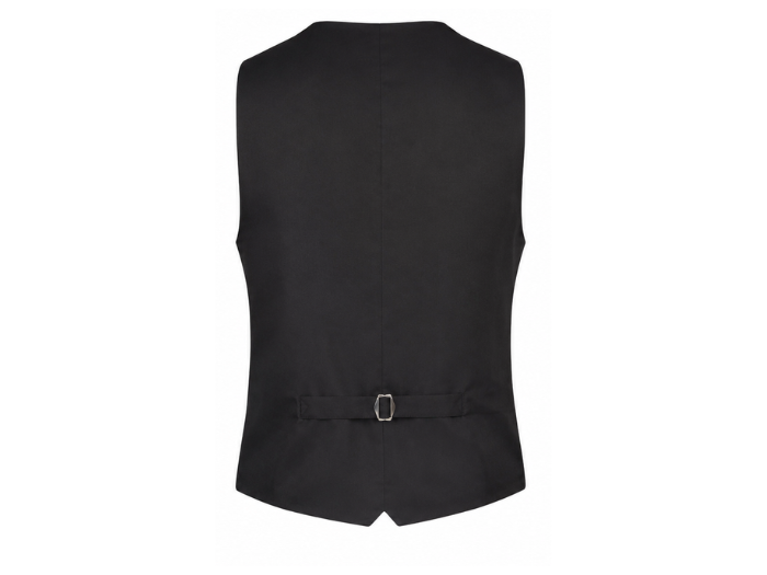 Lined Waistcoat – Black | B2B Low MOQ Uniform Manufacturer