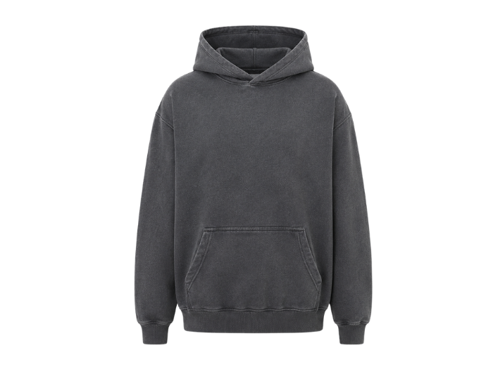 Custom Winter DTG Colorado Oversized Charcoal Grey Hoodies B2B