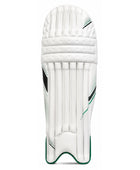 Custom White Green Cricket Batting Pads – Wholesale Team Leg Guards