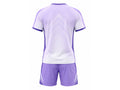 Custom Badminton Uniform – Purple & White Team Set, Wholesale, Low MOQ, Bulk Sportswear