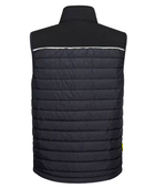 Workwear Hybrid Baffle Gilet Black | B2B Low MOQ Manufacturer