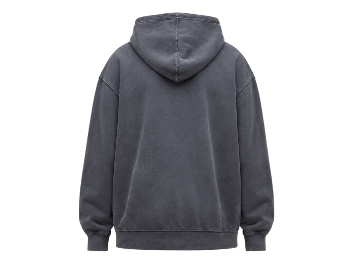 Custom Winter DTG Tall Charcoal Oversized Hoodie B2B