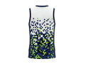 Custom White Navy Pixel Sublimated Basketball Jersey | Wholesale Basketball Jersey Manufacturer