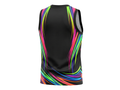 Custom Black Neon Wave Sublimated Basketball Jersey | Wholesale Basketball Jersey Manufacturer