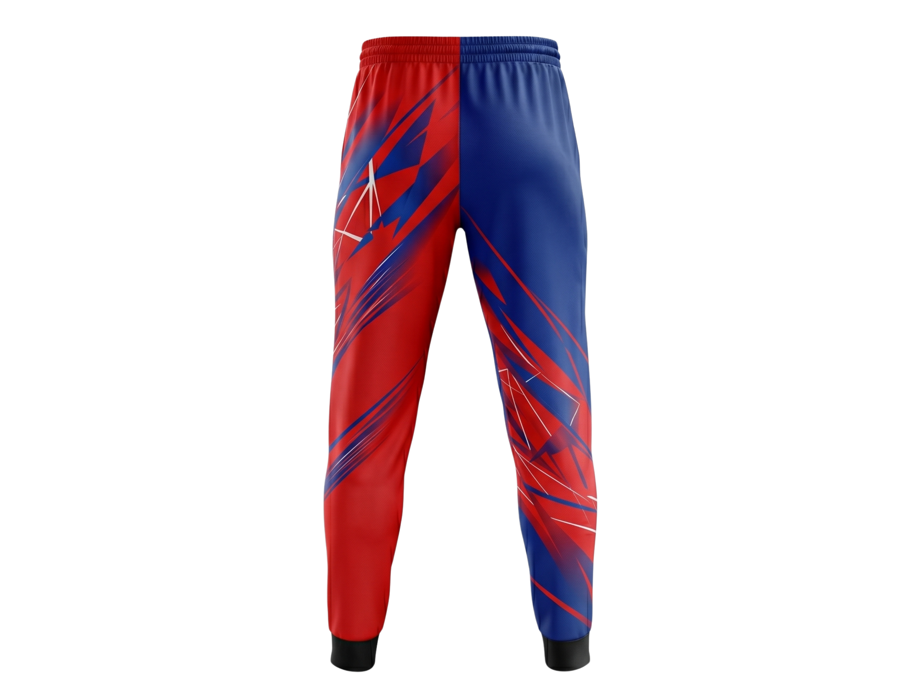 Royal Blue, Red & White Custom Basketball Sublimated Bottoms