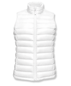Ladies Quilted Body Warmer White | B2B Low MOQ Workwear Manufacturer