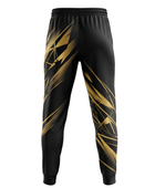 Black & Gold Custom Basketball Sublimated Bottoms