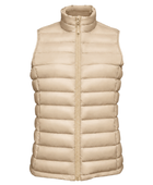 Ladies Quilted Body Warmer – Beige | B2B Low MOQ Workwear Manufacturer