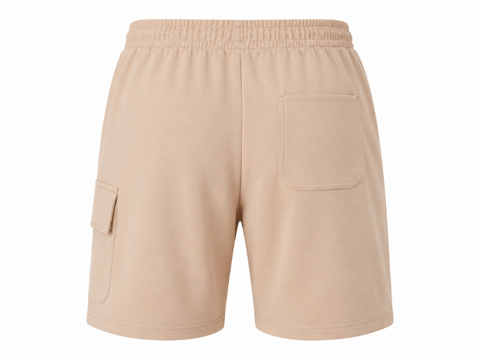 Custom Cargo Sweat Beige Shorts B2B