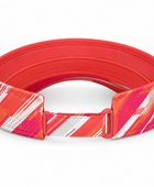 Women’s Padel Visor – Custom Coral Pink Club Headwear Wholesale