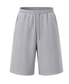 Custom Winter Grey Baggy Sweat Wear Shorts B2B