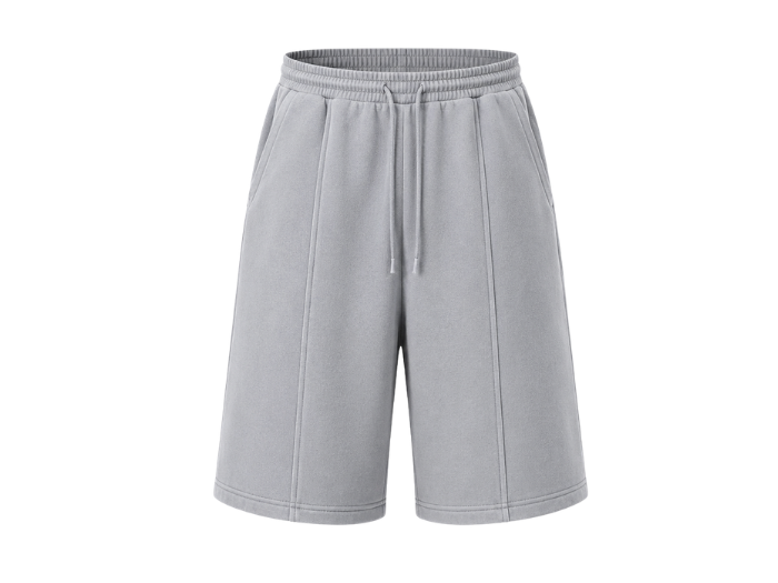 Custom Winter Grey Baggy Sweat Wear Shorts B2B