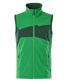 Workwear Gilet Green and Dark Grey | B2B Low MOQ Manufacturer