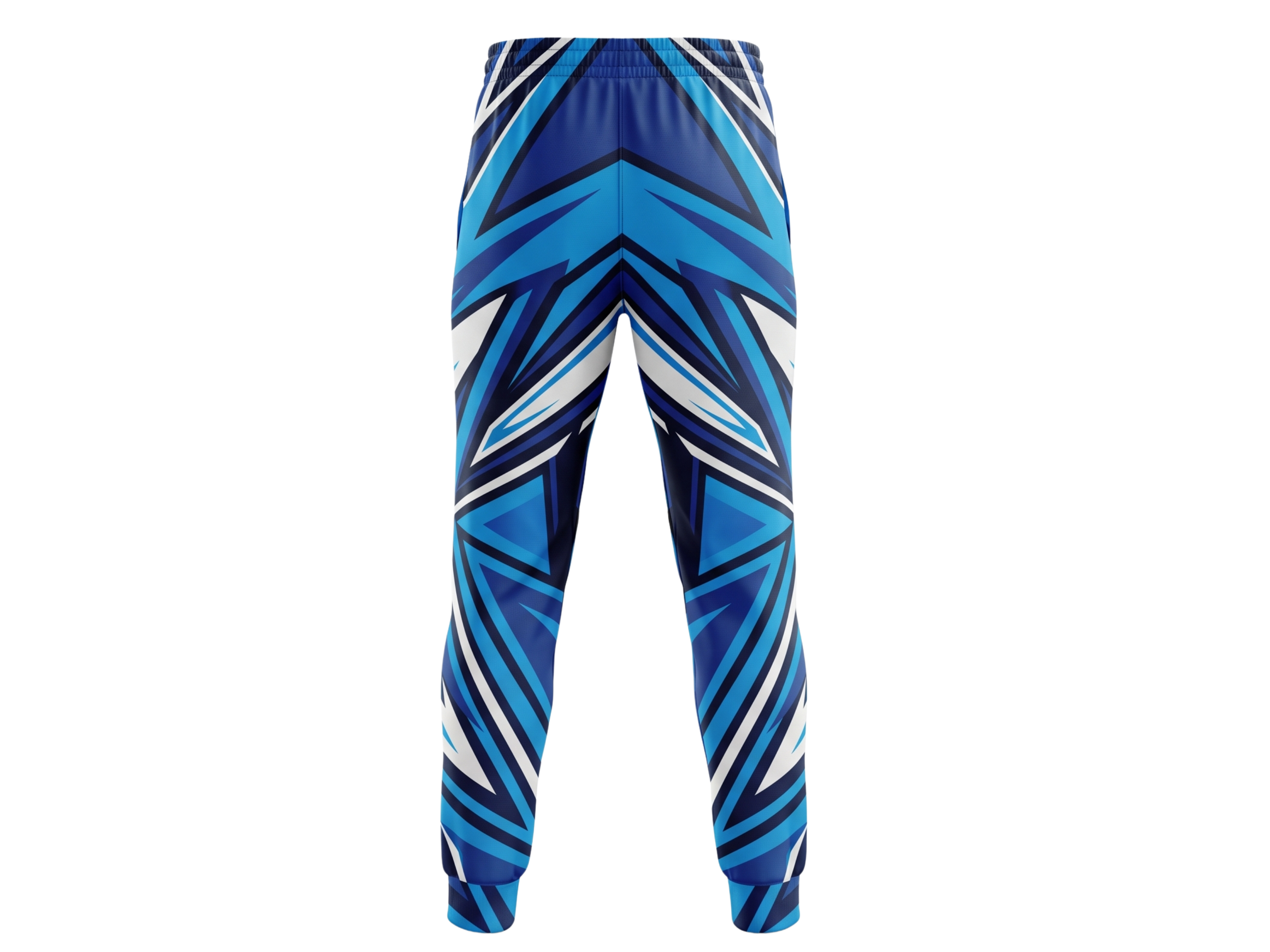Royal Blue, Navy & White Custom Basketball Sublimated Bottoms