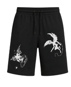 Custom Winter DTG Black Sweat Wear Shorts B2B