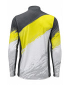 Custom Sublimated Fishing Tournament Jersey | Wholesale Fishing Team Jersey | Yellow White Black Grey | Apparels Bridge