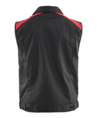 Industrial Utility Waistcoat – Black and Red | B2B Low MOQ Manufacturer
