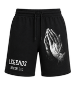 Custom Black DTG Winter Sweatwear Shorts B2B