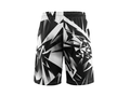 Custom Black White Geometric Sublimated Basketball Shorts | Wholesale Basketball Shorts Manufacturer