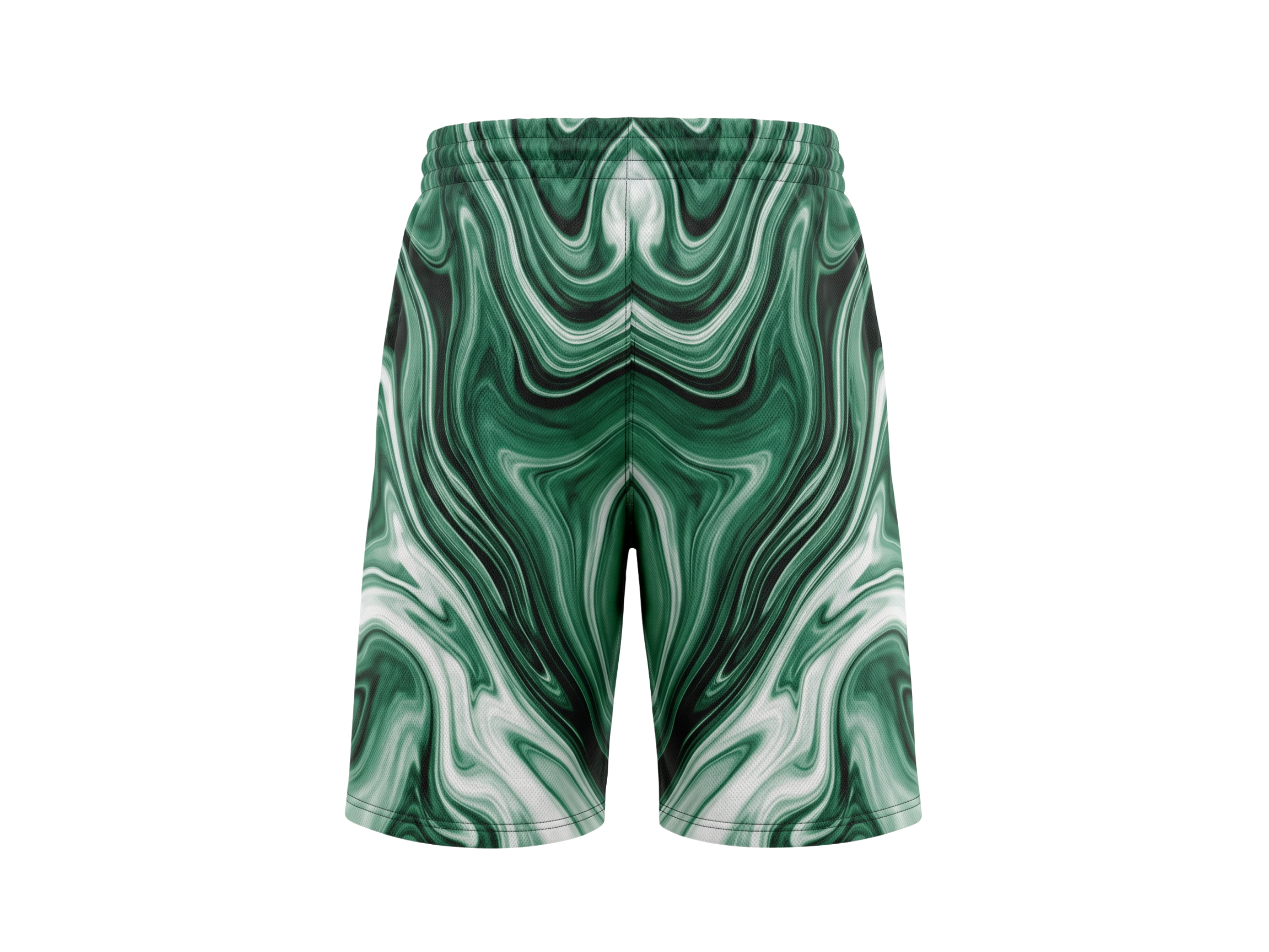 Custom Green Marble Sublimated Basketball Shorts | Wholesale Basketball Shorts Manufacturer
