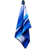 Custom Blue White Disc Golf Towel – Wholesale Club & Tournament Gear