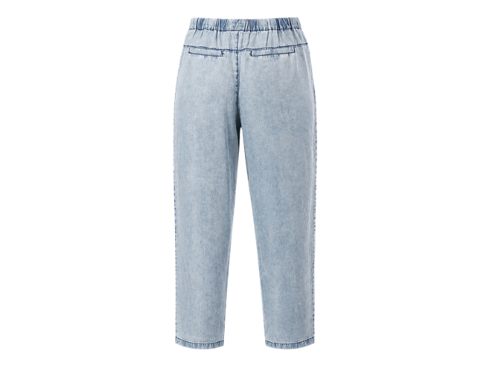 Custom Light Blue Acid Wash Jogger Pants B2B