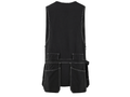 Multi-Pocket Workwear Waistcoat – Black | B2B Low MOQ Manufacturer