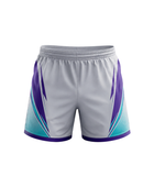 Light Gray Custom Rugby Shorts – Wholesale Bulk Team Kit, Low MOQ, B2B Performance Apparel
