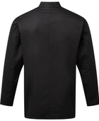 Long Sleeve Chef Jacket Black | B2B Low MOQ Hospitality Workwear Manufacturer