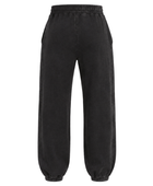 Custom Black Acid Wash Baggy Jogger Pants B2B