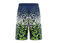 Custom Navy Lime Pixel Sublimated Basketball Shorts | Wholesale Basketball Shorts Manufacturer