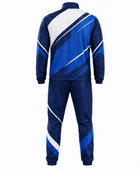 Custom Blue Teqball Warm-Up Set Wholesale Team Tracksuit