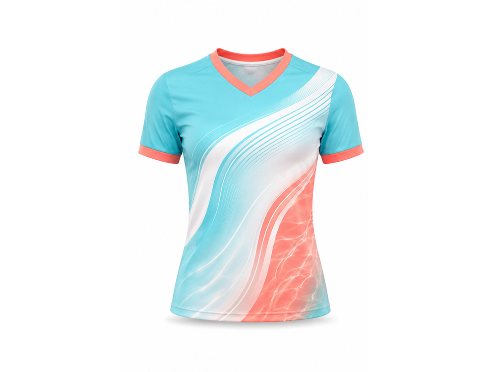 Custom Swimming Jersey – Wholesale Bulk Swim Team Uniforms – Low MOQ front design preview