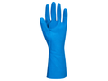 Long-Cuff Nitrile Gauntlet Gloves Blue | B2B Low MOQ Hospitality Workwear Manufacturer
