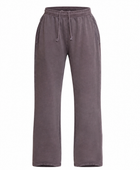 Custom Washed Mauve Acid Wash Jogger Pants B2B