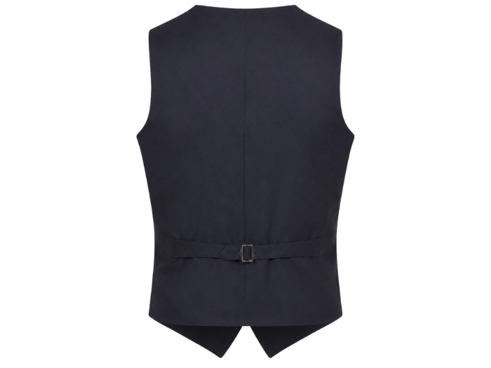 Formal Hospitality Waistcoat Navy | B2B Low MOQ Hospitality Workwear Manufacturer