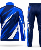 Custom Blue Squash Warm-Up Set – Wholesale Team Tracksuit