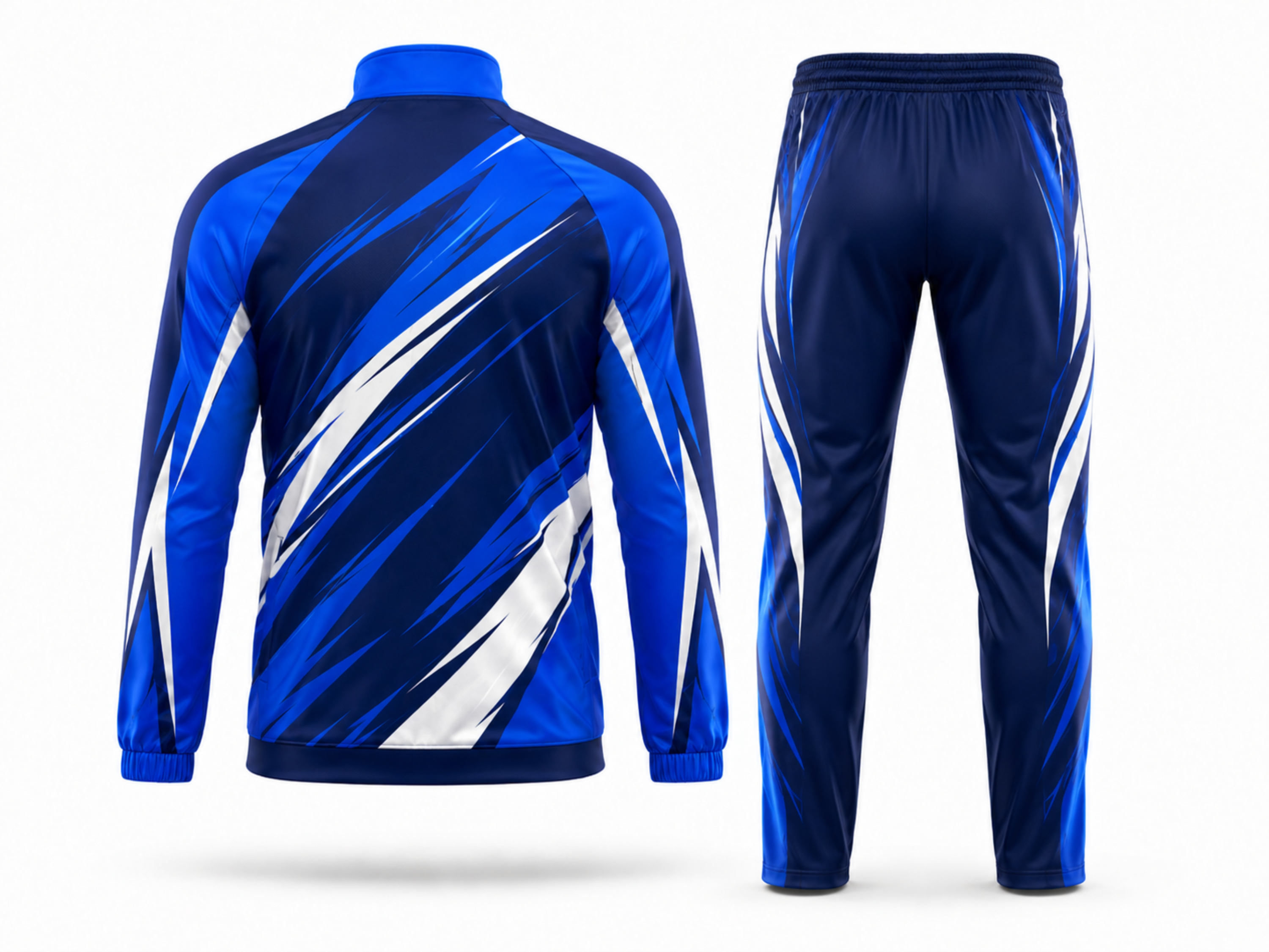 Custom Blue Squash Warm-Up Set – Wholesale Team Tracksuit
