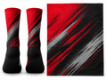 Custom Red Squash Socks & Towel Set – Wholesale Team Accessories
