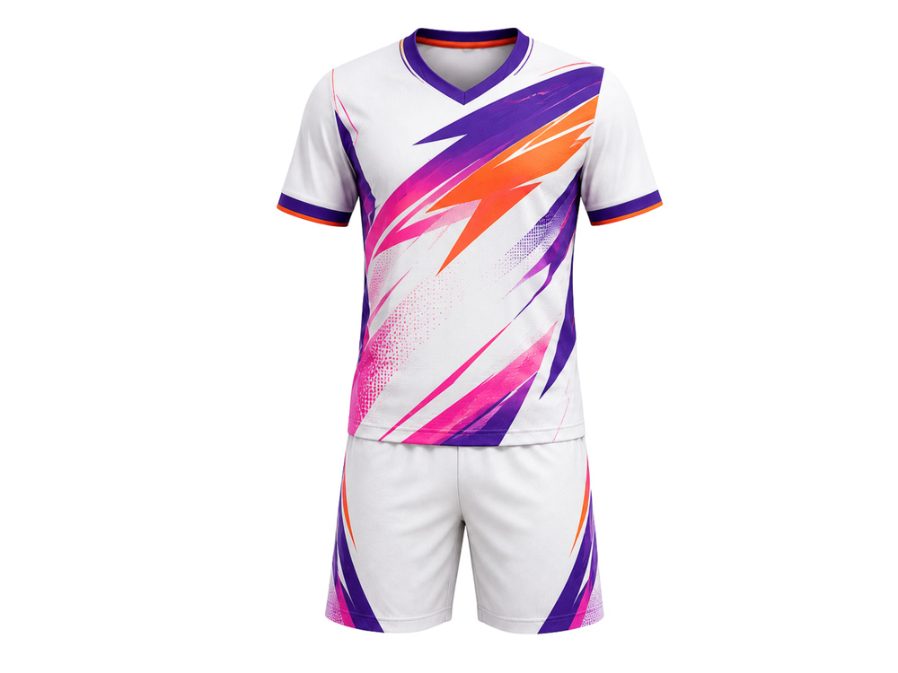 Custom Soccer Uniform | Wholesale Jersey Shorts Set for Clubs and Bulk Orders front design preview