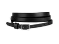 Women’s Black Leather Double Wrap Choker Wholesale | Custom Minimal Leather Necklace Manufacturer