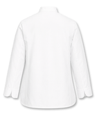 Women’s Double-Breasted Chef Jacket White | B2B Low MOQ Hospitality Workwear Manufacturer