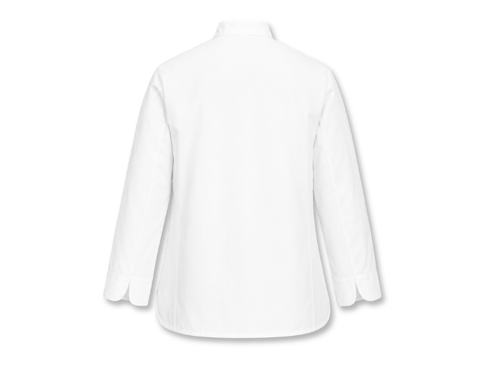 Women’s Double-Breasted Chef Jacket White | B2B Low MOQ Hospitality Workwear Manufacturer
