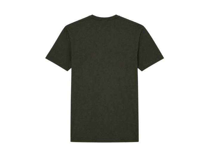 Workwear T-Shirt – Low MOQ B2B Relaxed-Fit Uniform Tee in Green front design preview