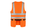 Workwear Hi-Vis Tool Vest Orange | B2B Low MOQ Manufacturer