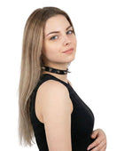 Women’s Black Spiked Leather Choker Wholesale | Custom Punk Gothic Collar Manufacturer