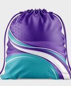 Custom Baseball Drawstring Sackpack | Wholesale Team Cinch Bags for Bulk Orders