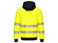 Railway Hi-Vis Zip Hoodie Yellow and Black | B2B Low MOQ Railway Workwear Manufacturer