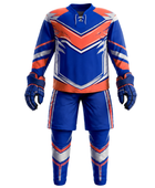 Blue Custom Hockey Uniform – Wholesale Bulk Team Kit, Low MOQ, B2B Performance Apparel