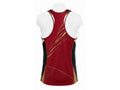 Custom Track & Field Running Singlet | Wholesale Athletics Vest | Maroon Black Gold | Apparels Bridge